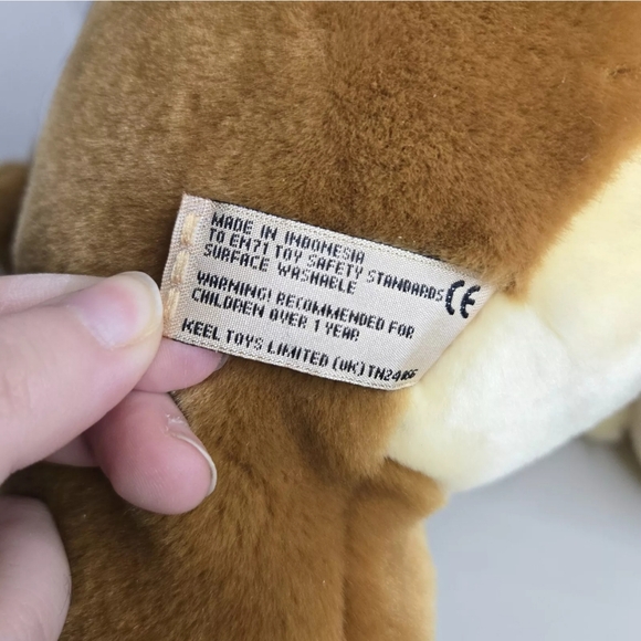 Keel Toys Simply Soft Collection Bulldog Dog Plush Stuffed Animal Buster Toy - Picture 6 of 7